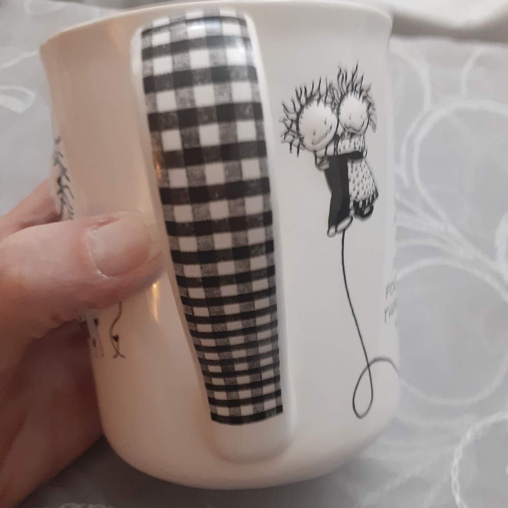 Enesco Love Bonds Children of the Inner Light Coffee/Tea Mug Embossed Artwork - Picture 4 of 7